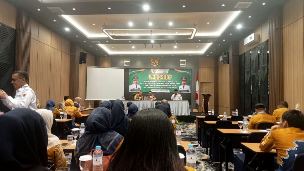 workshop penyusunan indeks desa, prodeskel dan evdeskel se kecamatan muara uya