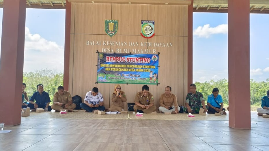 Kegiatan Rembuk Stunting Desa Bumi Makmur