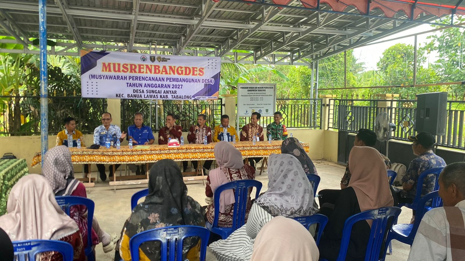 Kegiatan Musrenbang Desa Sungai Anyar