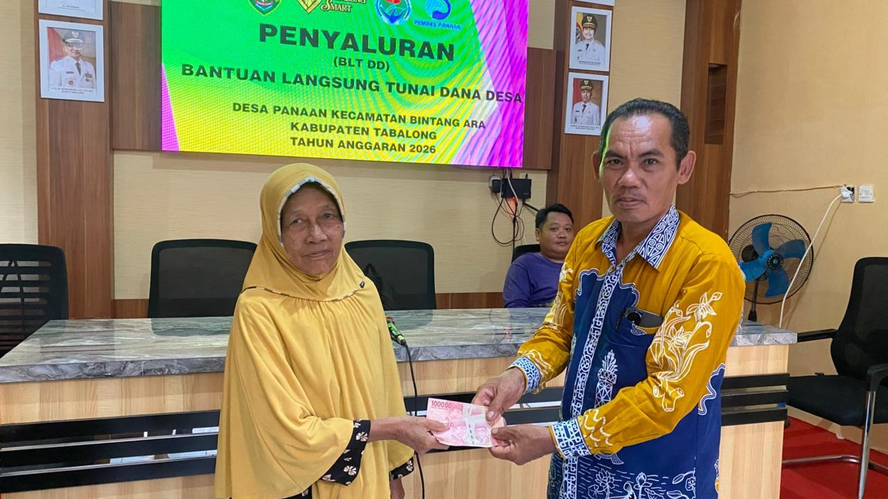 PENYALURAN (BLT DD) DESA PANAAN TAHUN 2026