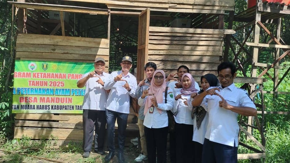 Monitoring Desa oleh Unsur Muspika Kecamatan Muara Harus Tahun Anggaran 2025