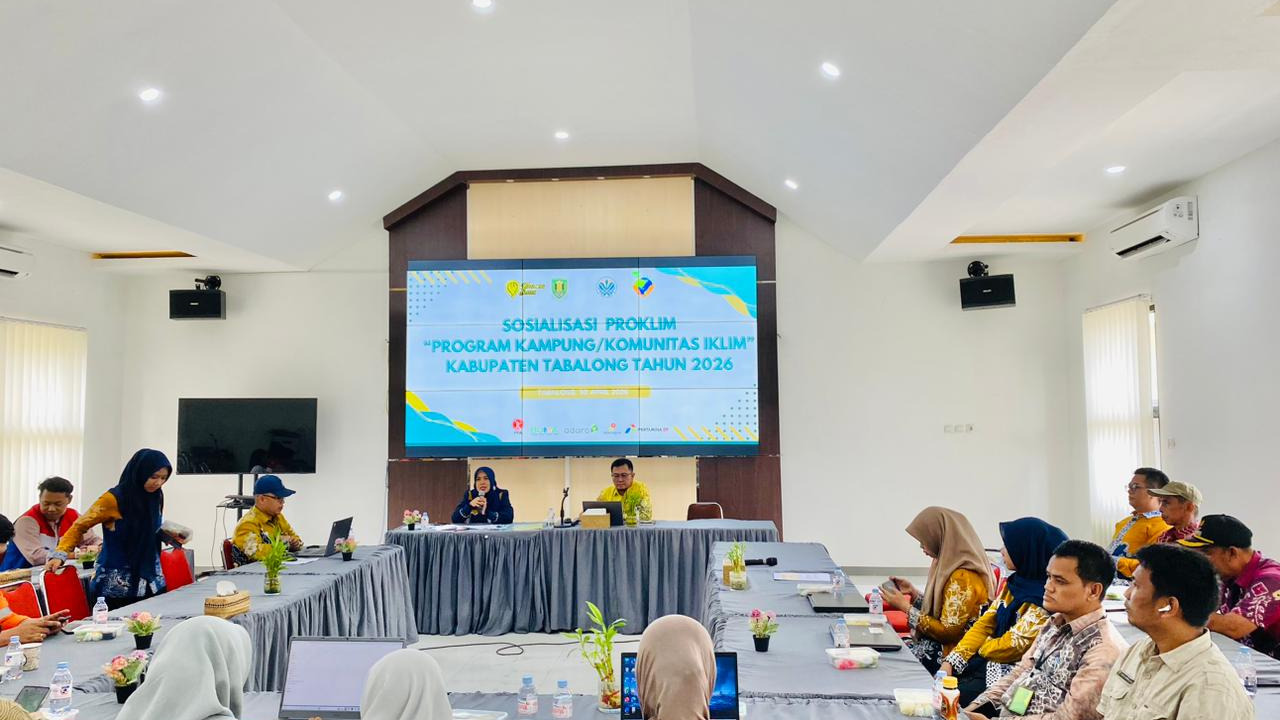 Desa Kapar Terpilih sebagai Kampung ProKlim 2026, Ikuti Sosialisasi di Aula DLH Tabalong