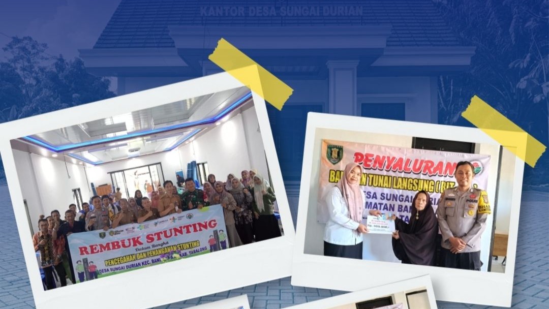 Langkah Nyata Desa Sungai Durian: Dari Rembuk Stunting hingga Penyaluran BLT Dana Desa