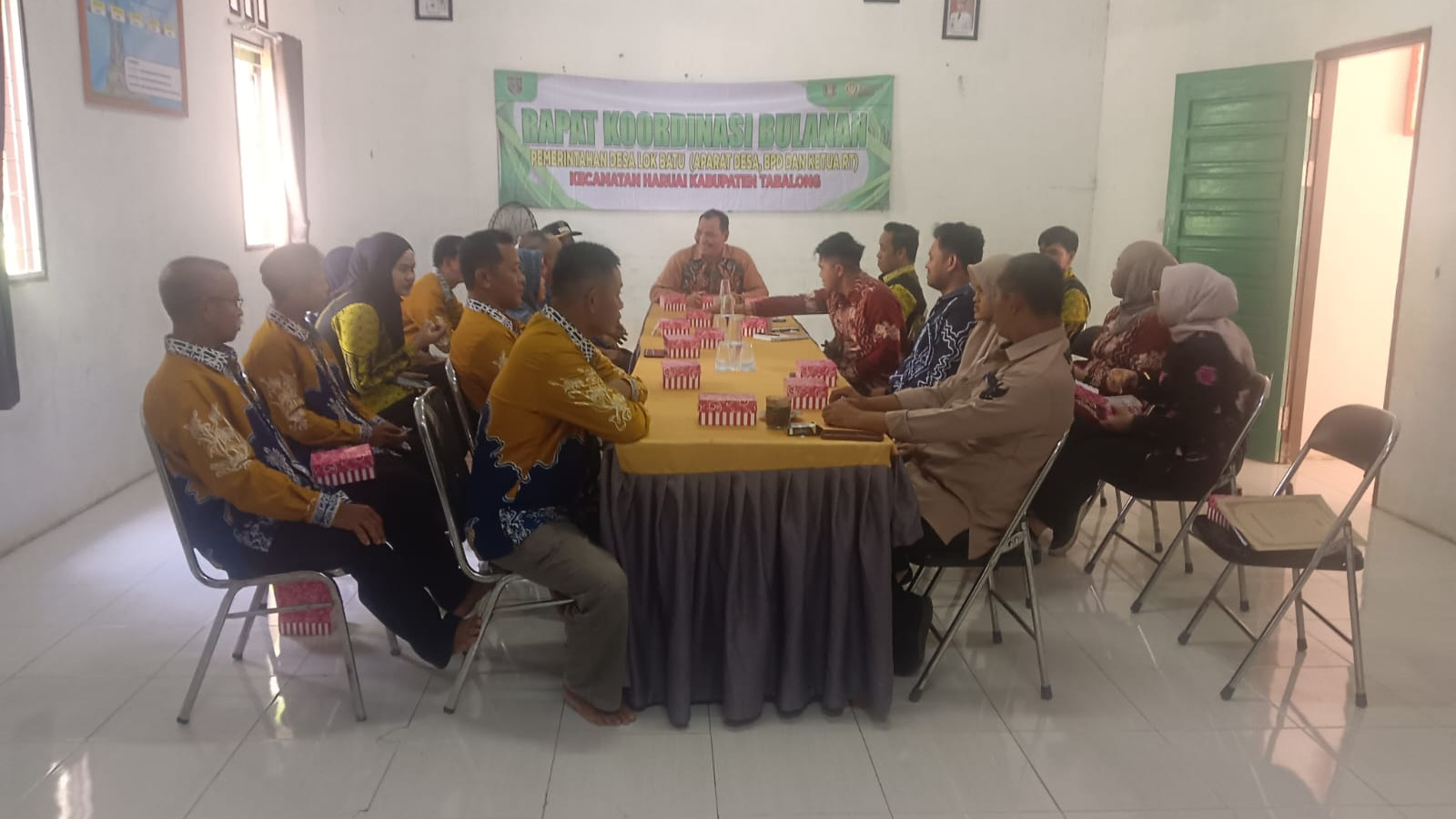 Rapat Koordinasi Bulanan Aparat Desa, BPD dan Ketua RT Kamis 07 mei 2026