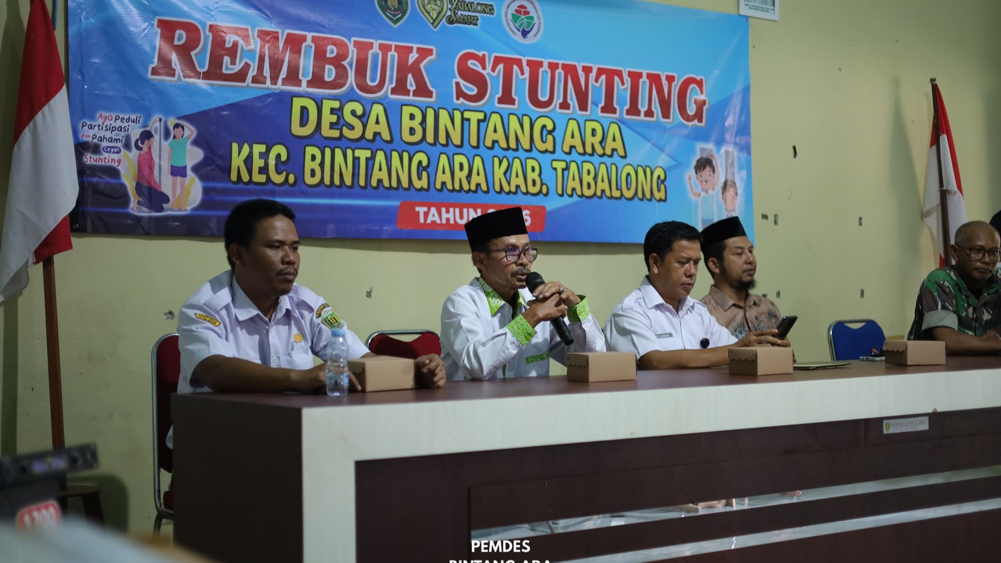 Desa Bintang Ara Gelar Rembuk Stunting