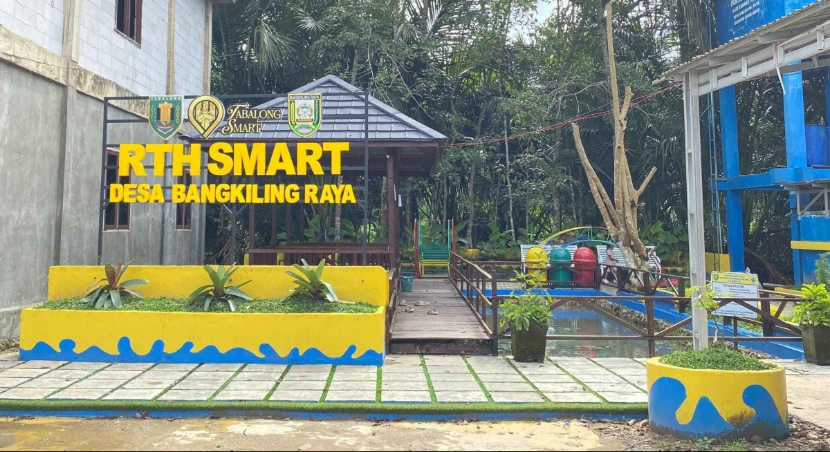 Ruang Terbuka Hijau Smart (RTH) Desa Bangkiling Raya