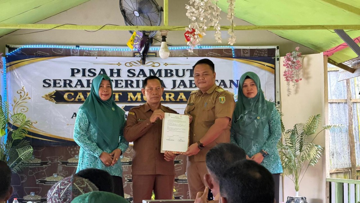 Pisah Sambut & Serah Terima Jabatan Camat Muara Uya