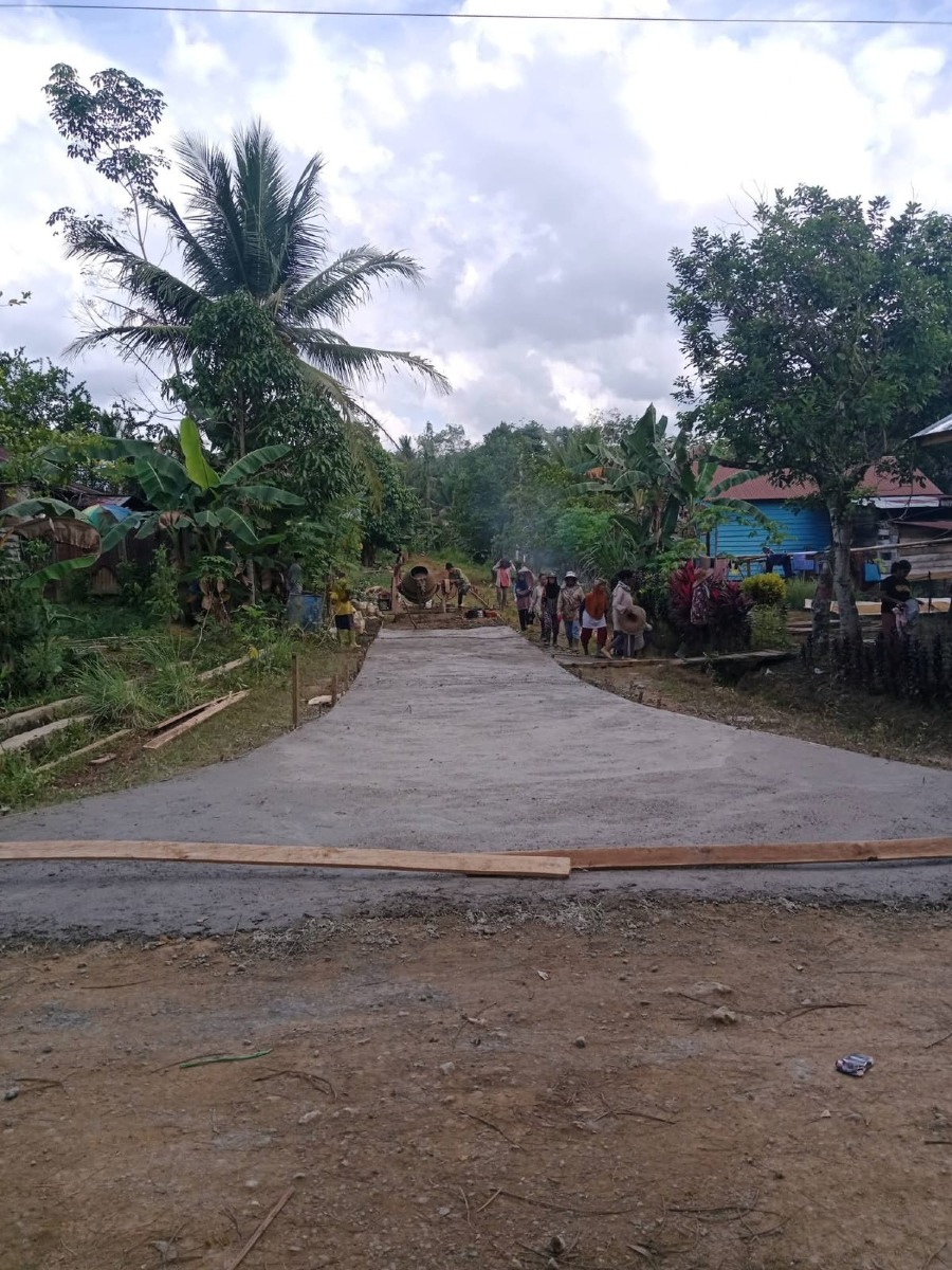 Pengecoran Jalan Desa