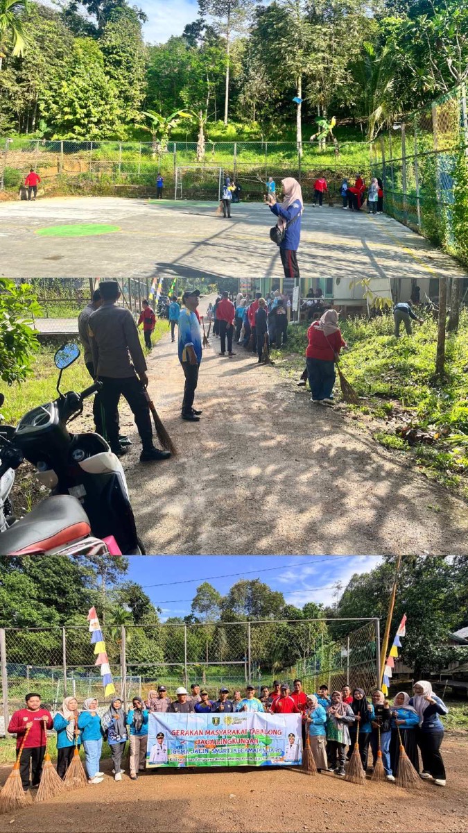 Wujudkan Lingkungan Bersih dan Hijau, Pemerintah Kecamatan Jaro dan Desa Solan Gelar Aksi "GEMA JALIN SMART
