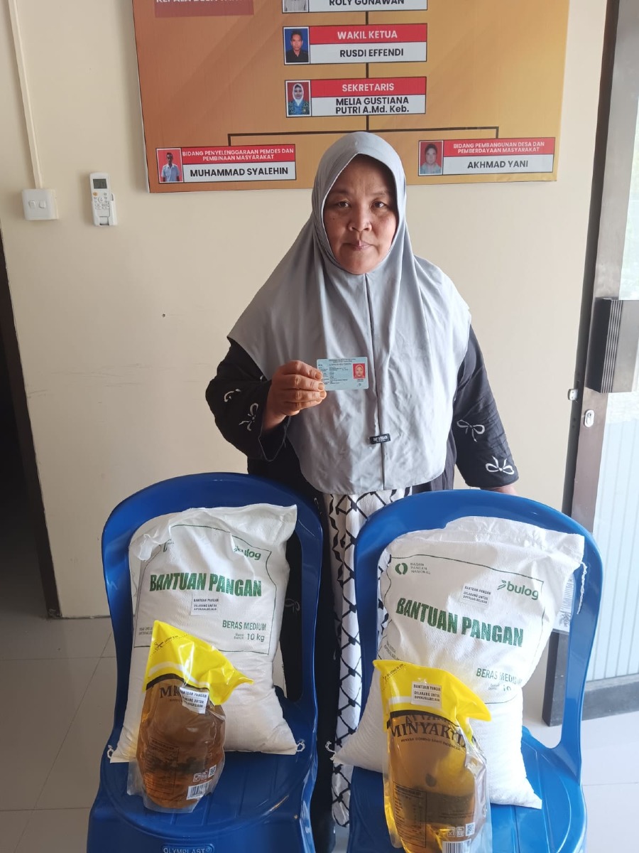 99 KPM di Desa Tanta Terima Bantuan Beras CPP Periode Februari–Maret 2026