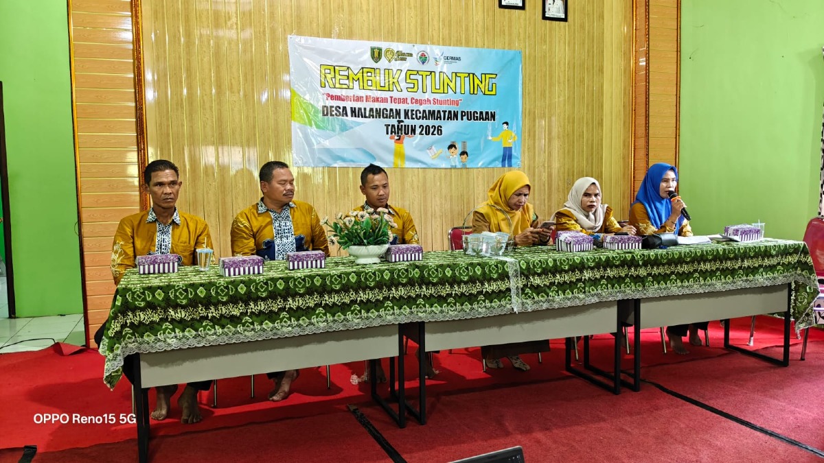 Membangun Masa Depan Desa Halangan, Merajut Kehidupan Tanpa Stunting