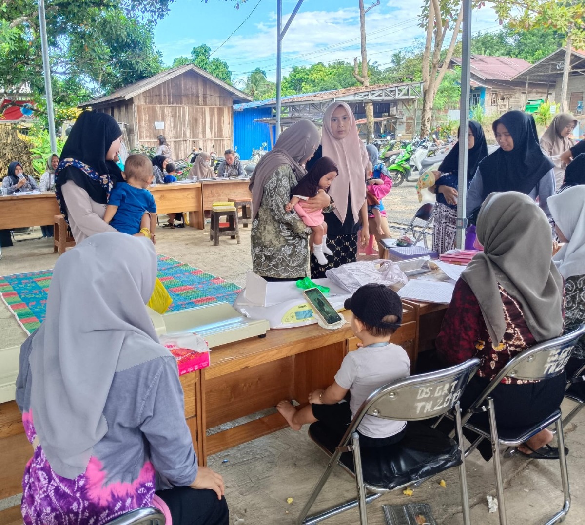 Posyandu 6 SPM Garagata Bulan Juni