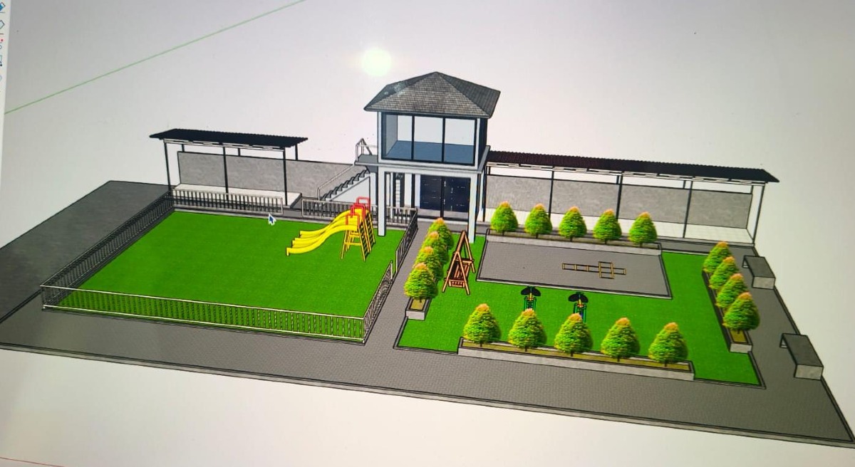 Desain RTH Desa Garagata 