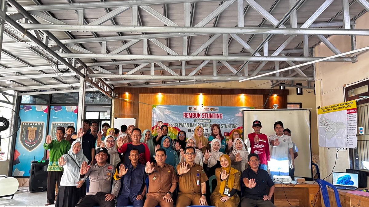 Perkuat Sinergi Cegah Stunting, Pemerintah Desa Tanta Gelar Rembuk Stunting Tahun 2026