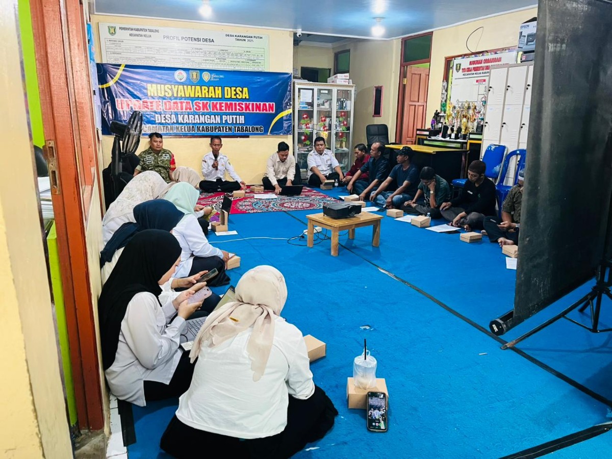 Musyawarah Desa Update Data SK Kemiskinan