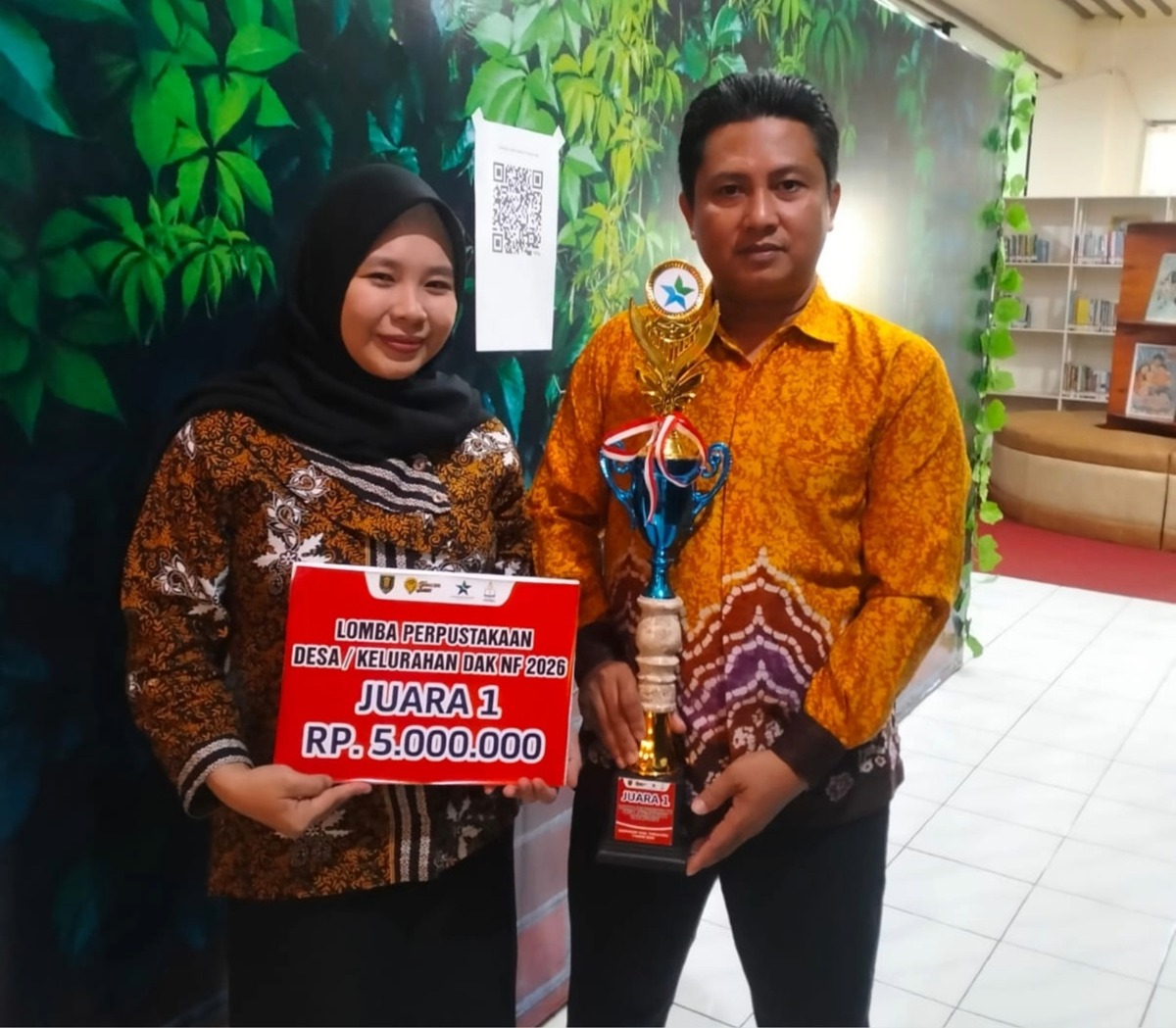 Membanggakan! Perpustakaan Lentera Ilmu Desa Tanta Raih Juara I Tingkat Kabupaten, Siap Wakili Tabalong ke Ajang Provinsi