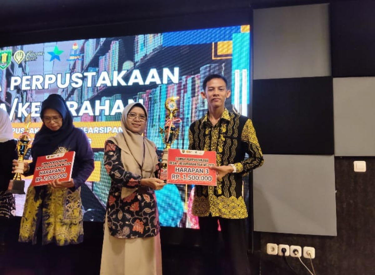 Perpusdes Bina Ilmu Desa Wayau Raih Juara Harapan III Lomba Perpustakaan Desa/Kelurahan Tingkat Kabupaten Tabalong Tahun 2026