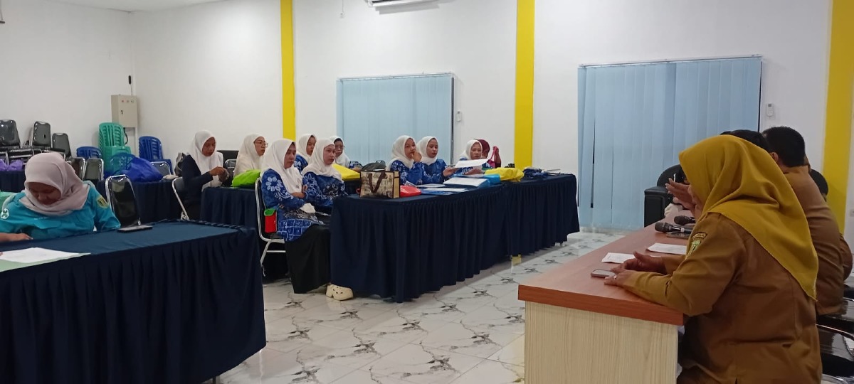 Technical Meeting  Persiapan Lomba PHBS di Desa Wayau