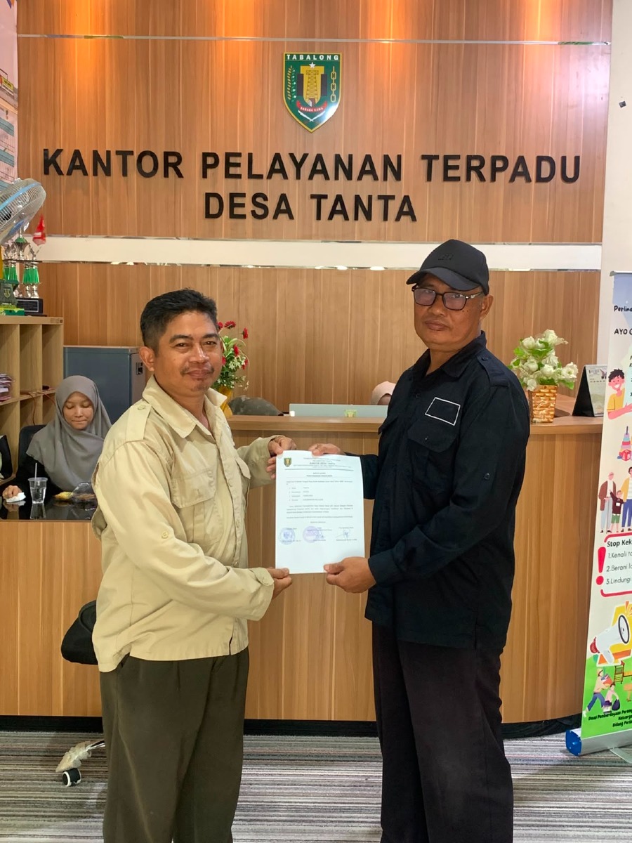 Desa Tanta Tuntaskan Pemutakhiran Indeks Desa 2026, Berita Acara Resmi Diserahkan untuk Tahap Verifikasi