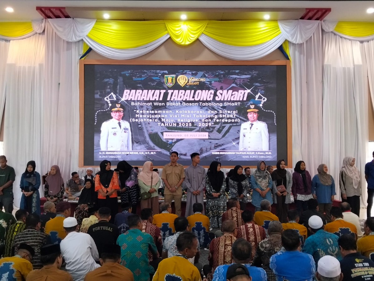 Pemerintah Desa Puain Kanan menghadiri Acara Barakat TabalongSMART