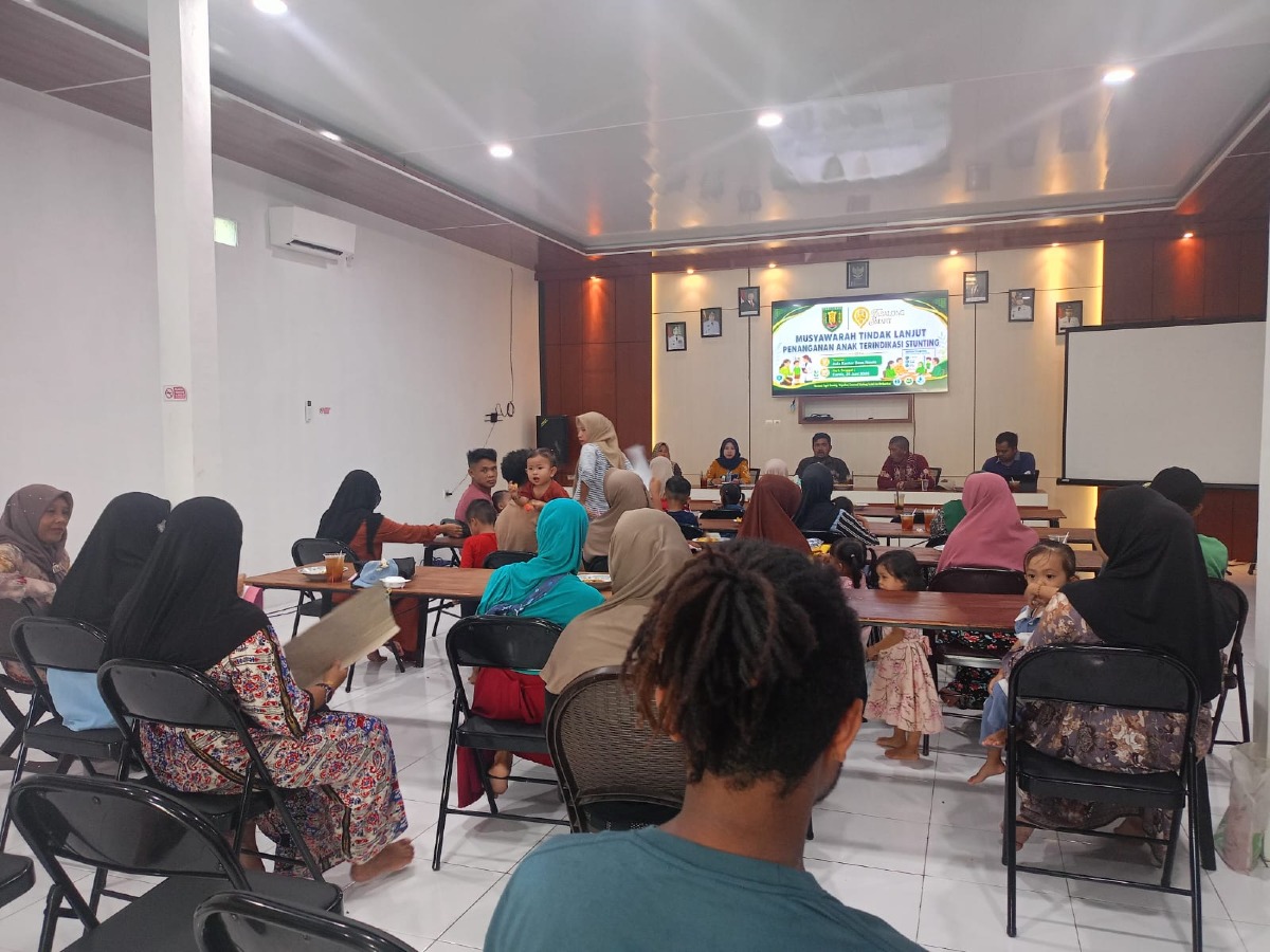 Perkuat Komitmen Cegah Stunting,Desa Nawin Gelar Musyawarah Tindak Lanjut