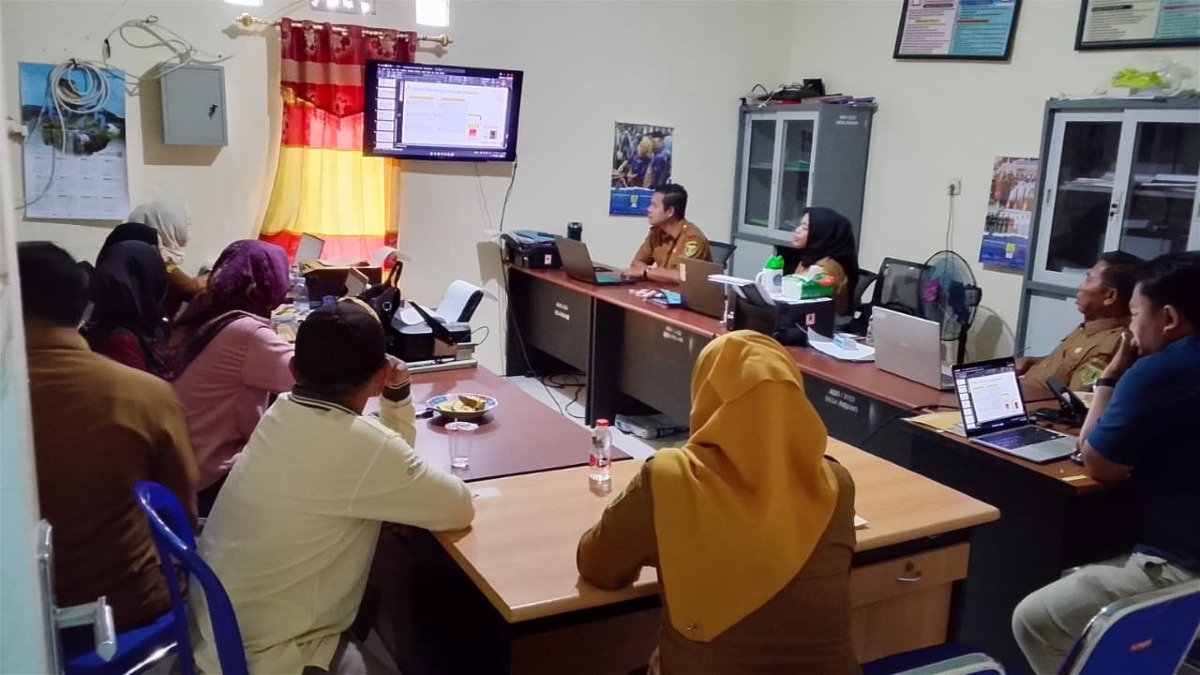 Rapat Koordinasi Desa Cantik (Desa Cinta Statistik)