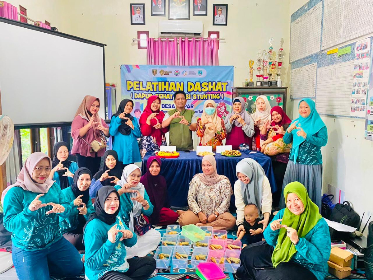 Desa Kapar Gelar Dapur Sehat Atasi Stunting (DASHAT), Wujud Komitmen Menekan Angka Stunting