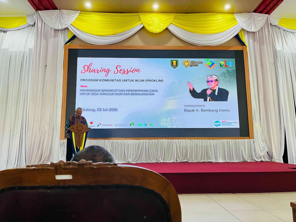 Sharing Session Program Komunitas untuk Iklim (ProKlim)