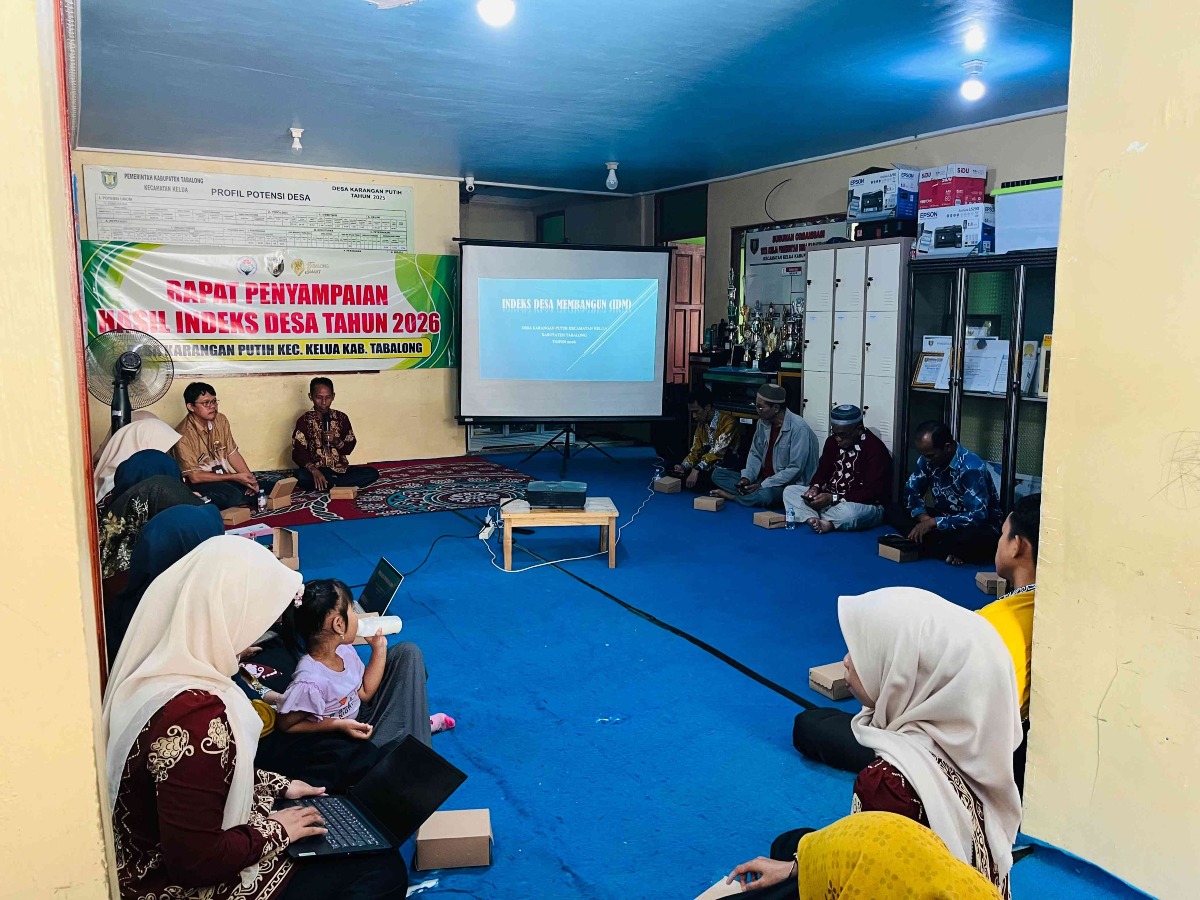 Rapat Penyampaian Hasil Indeks Desa Tahun 2026