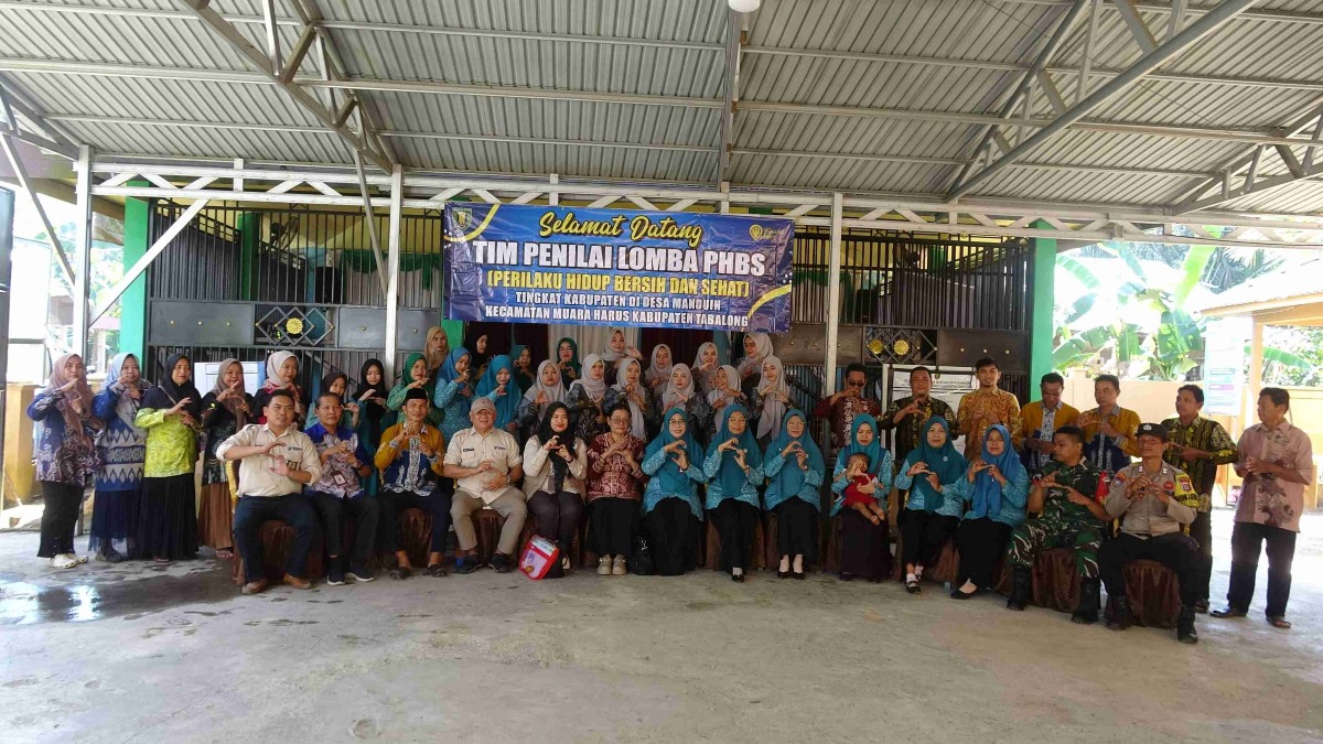 Penilaian Lomba Desa Ber-PHBS 