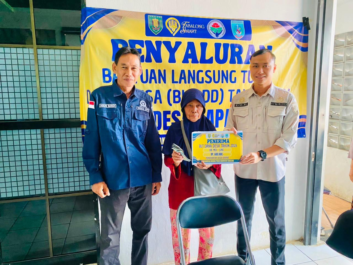 Pemerintah Desa Kapar Salurkan BLT Dana Desa Bulan Juni 2026 kepada Keluarga Penerima Manfaat