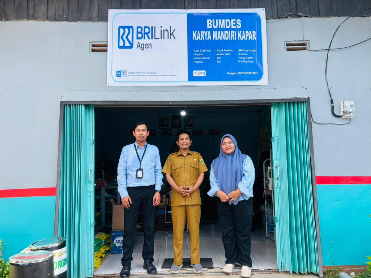 BUMDes Karya Mandiri Desa Kapar Terus Dipercaya Menjadi Mitra BRILink, Raih Apresiasi dari Pihak BRI