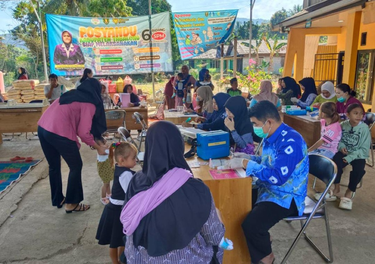 Pelayanan Posyandu di Bulan Juli