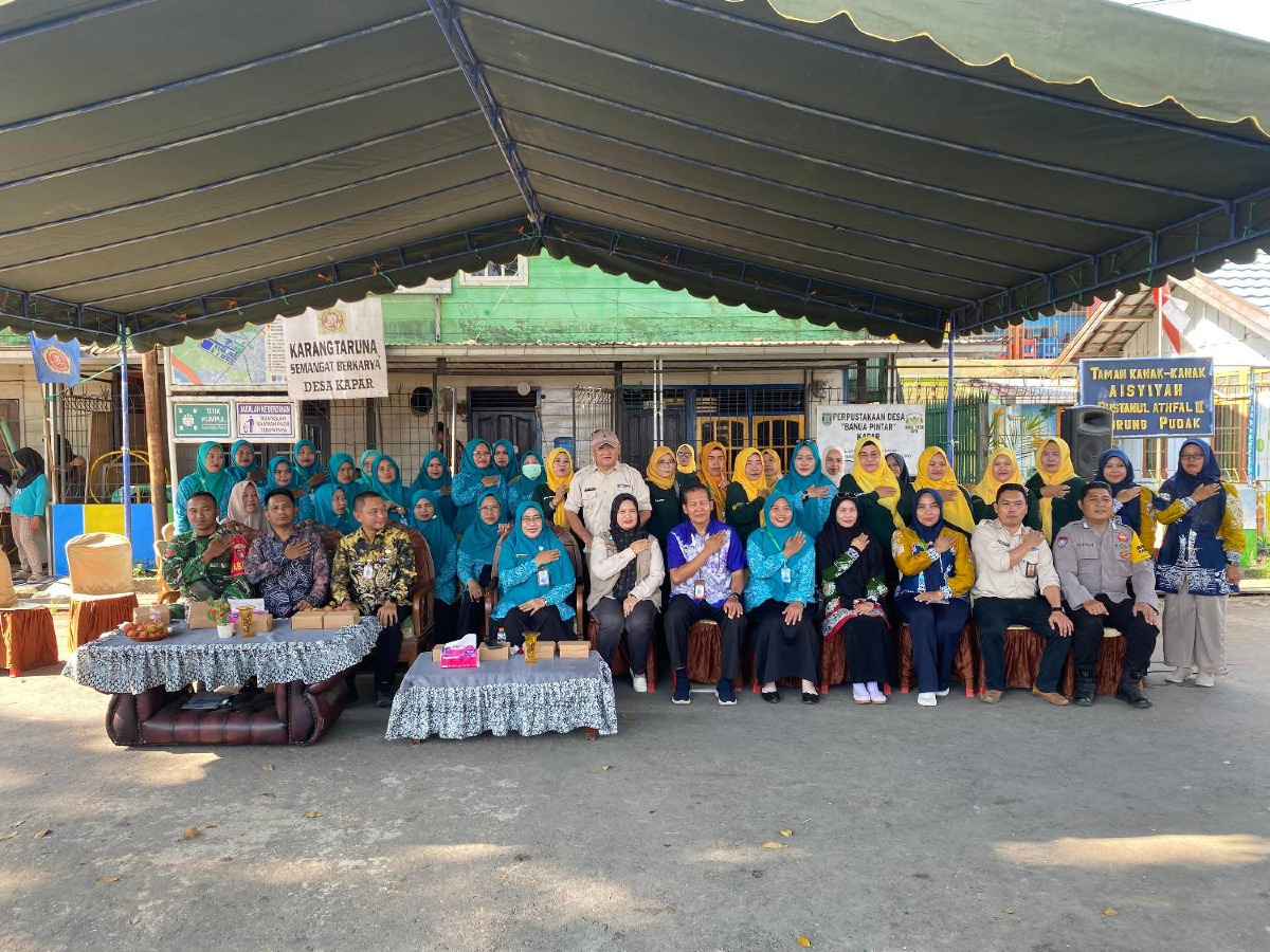 Desa Kapar Wakili Kecamatan Murung Pudak, Tim Penilai Lomba PHBS Kabupaten Tabalong Lakukan Verifikasi Lapangan