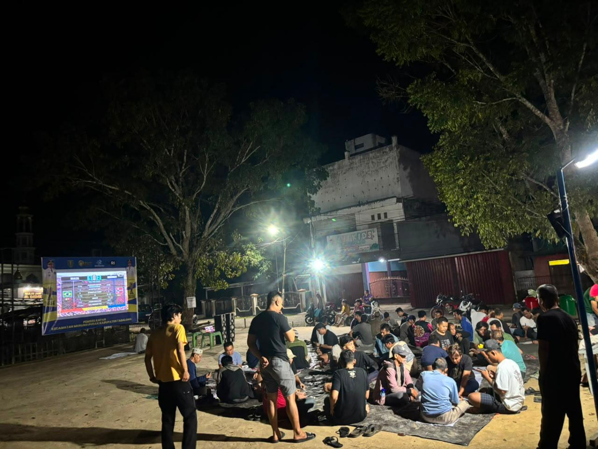 Pemdes Kapar Gelar Nonton Bareng Piala Dunia 2026 di RTH SMART Desa Kapar, Pererat Silaturahmi Warga dengan Beragam Doorprize