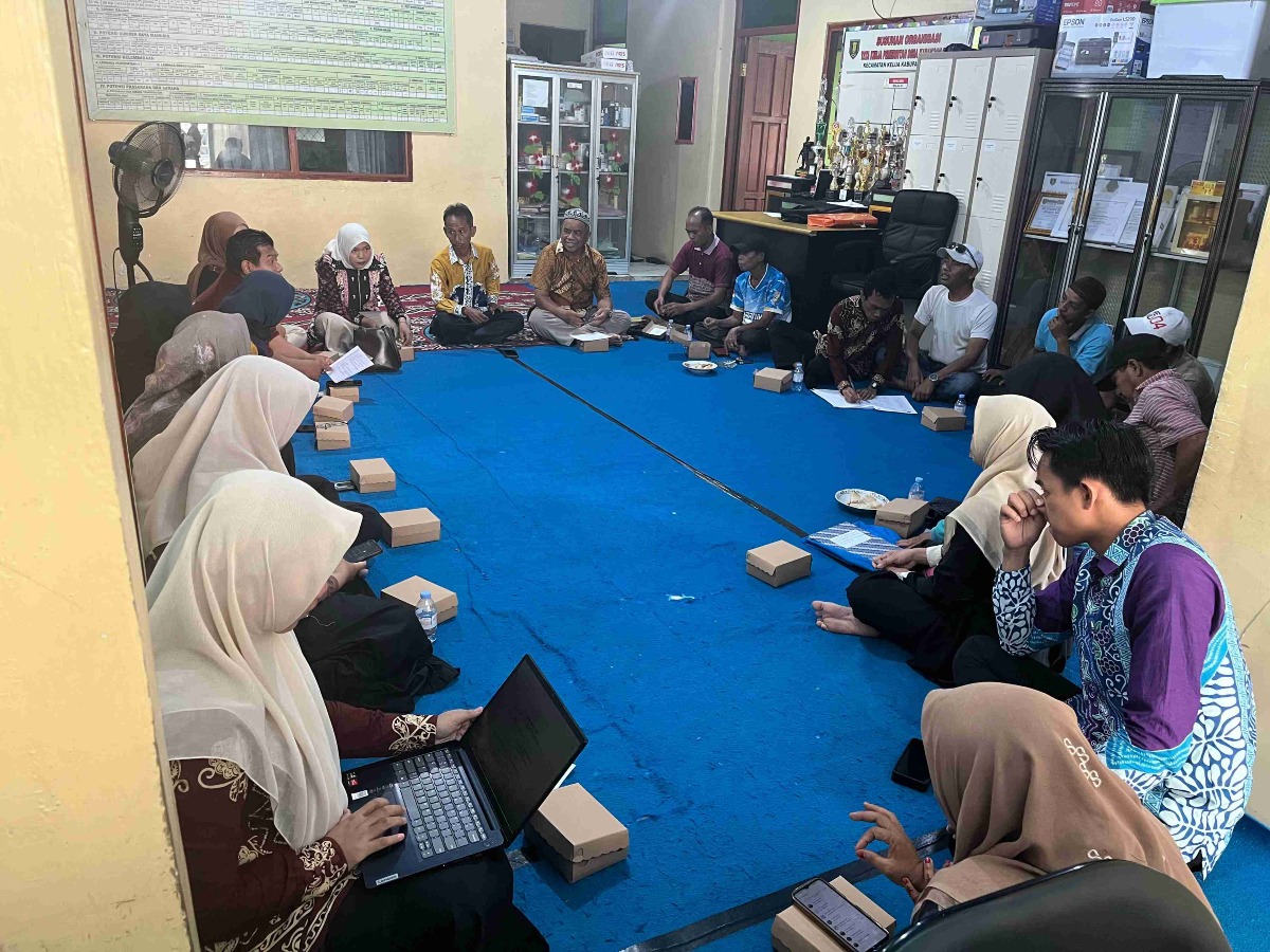 Rapat Koordinasi Pemdes, Bumdes, RT dan Masyarakat