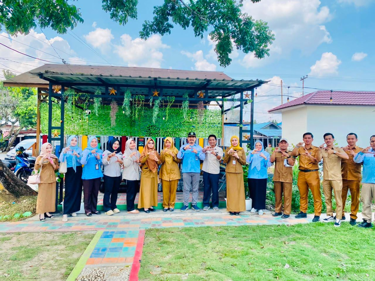 RTH SMART Desa Kapar Jadi Lokasi Studi Tiru Kabupaten Hulu Sungai Utara, Ditetapkan sebagai RTH Percontohan