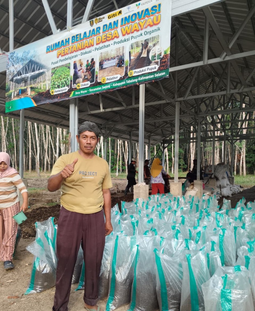 Rumah Belajar Pertanian Wayau Panen Sukses, Produksi Pupuk Organik Mulai Dilirik Pasar