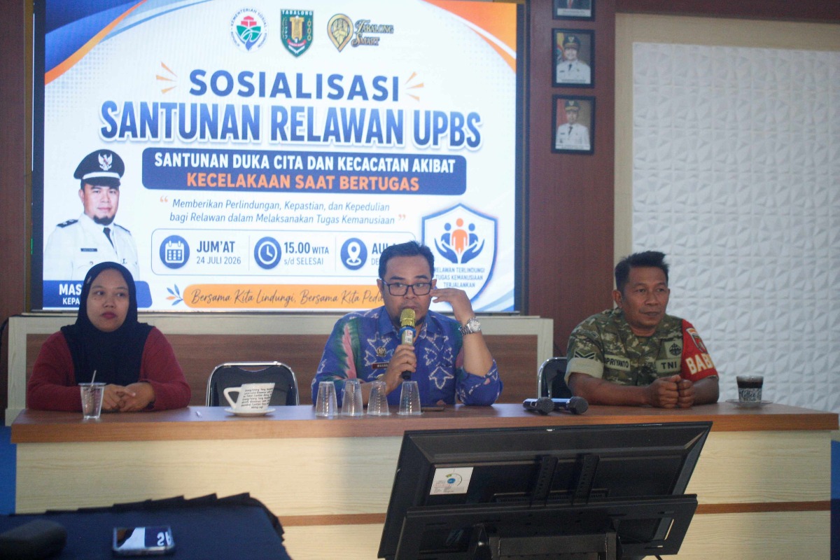 Hadapi Risiko di Lapangan, Relawan UPBS di Desa Wayau Dibekali Pemahaman Jaminan Sosial