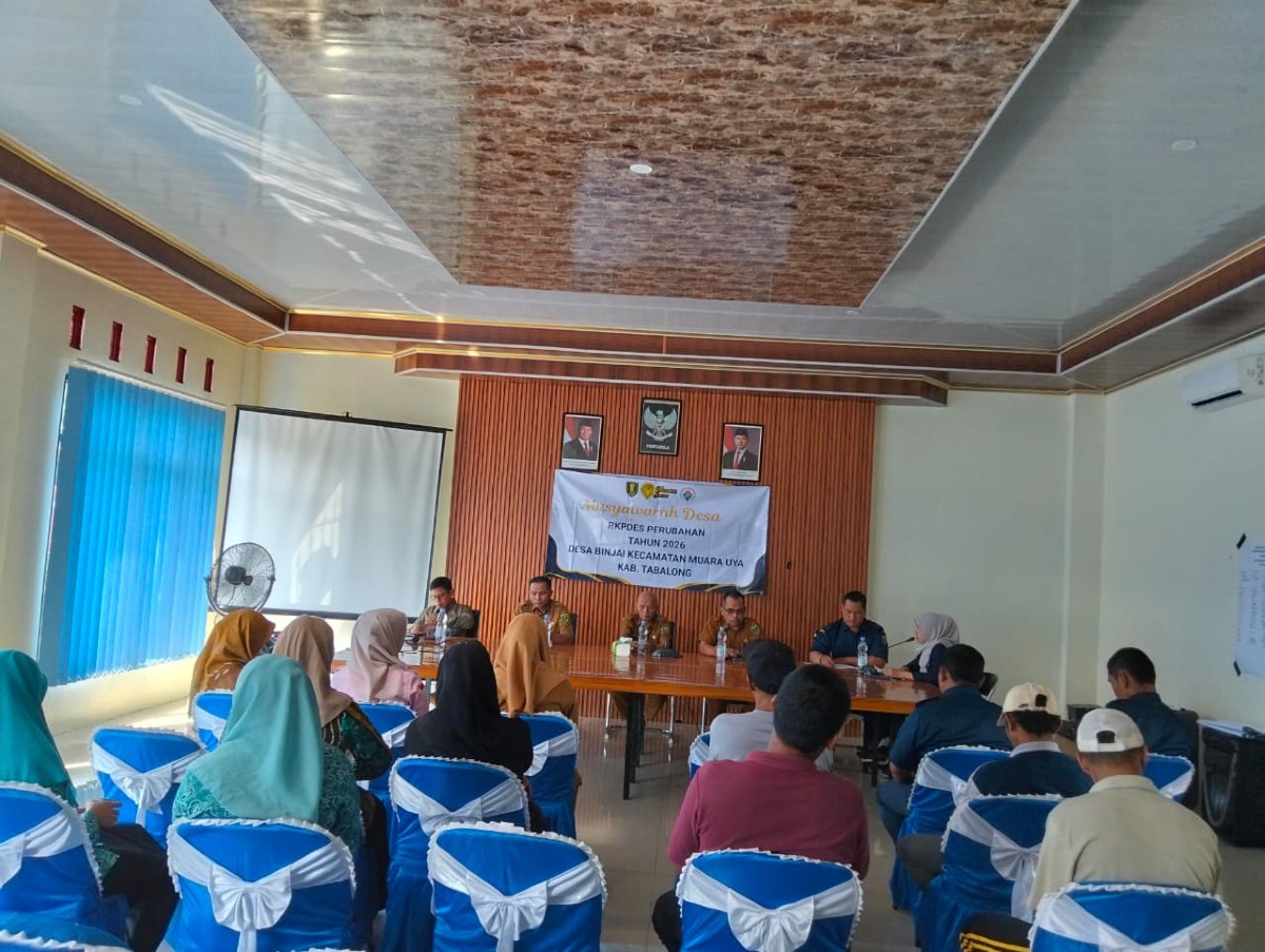 Musyawarah Desa RKPDes Perubahan Tahun 2026 Desa Binjai