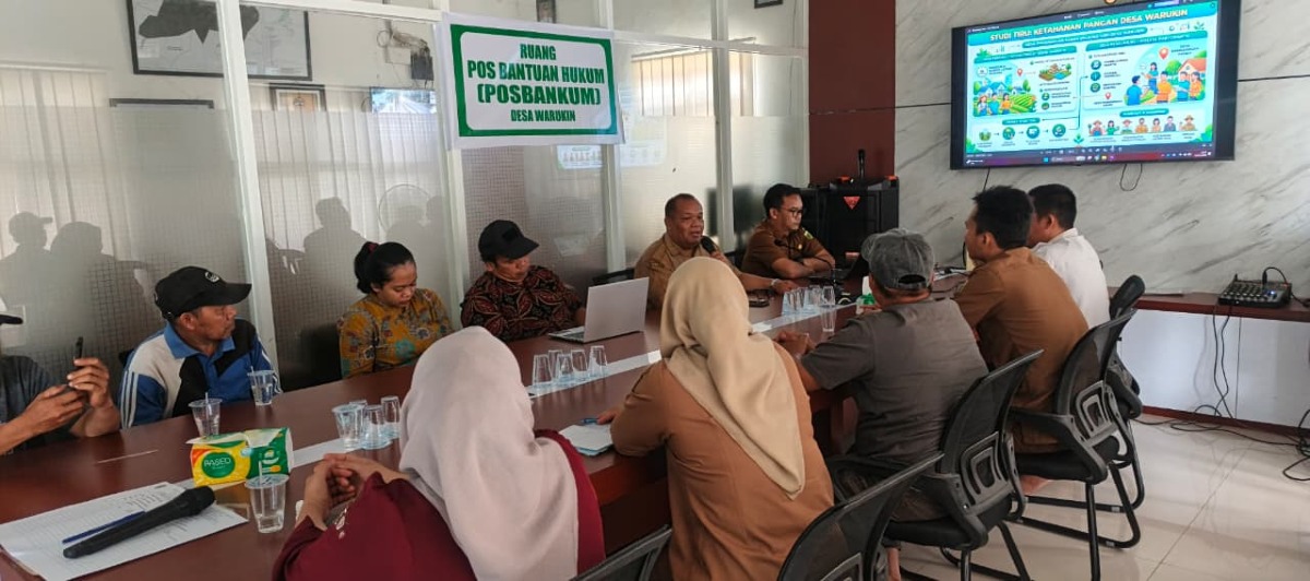 Perkuat Ketahanan Pangan, Pemdes Pemarangan Kanan Pelajari Pengelolaan Peternakan Ayam Bertelur BUMDes Lestari Warukin