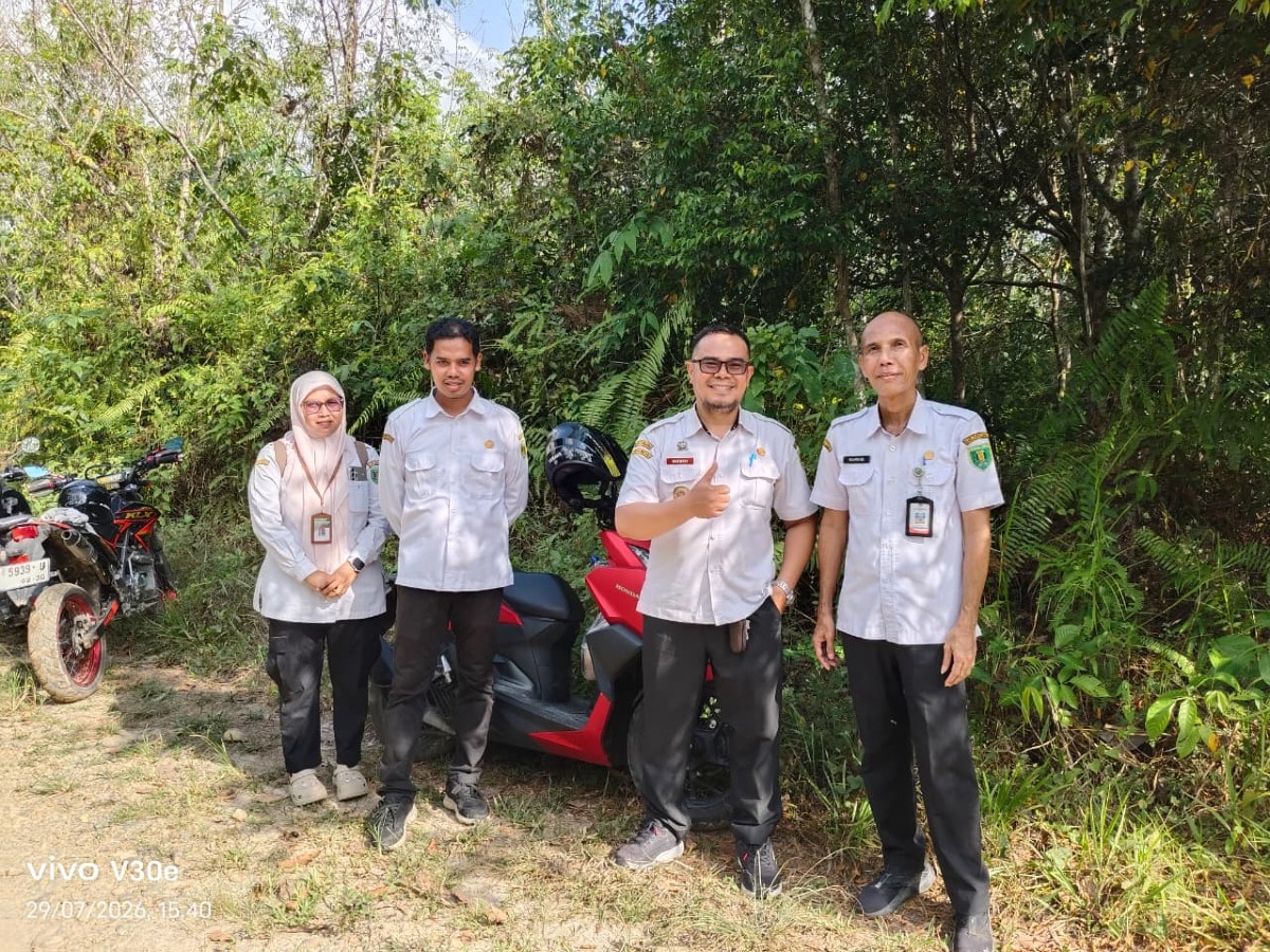 Usulan LBS Sawah Mambari Disiapkan, DKP3 Tabalong Tinjau Langsung Lokasi di Wayau