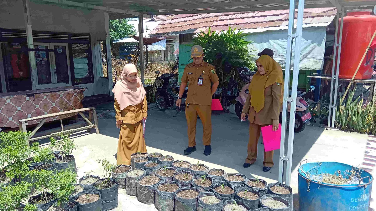 Desa Wayau Percayakan RT 09 Berlaga di Lomba Kebersihan Kecamatan Tanjung