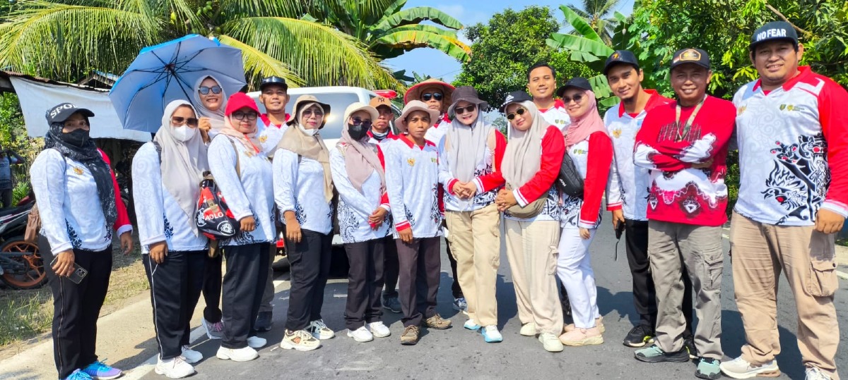 Desa Masingai II Borong Doorprize Terbanyak pada Kegiatan Napak Tilas HUT ke-81 Kemerdekaan RI Tingkat Kabupaten Tabalong