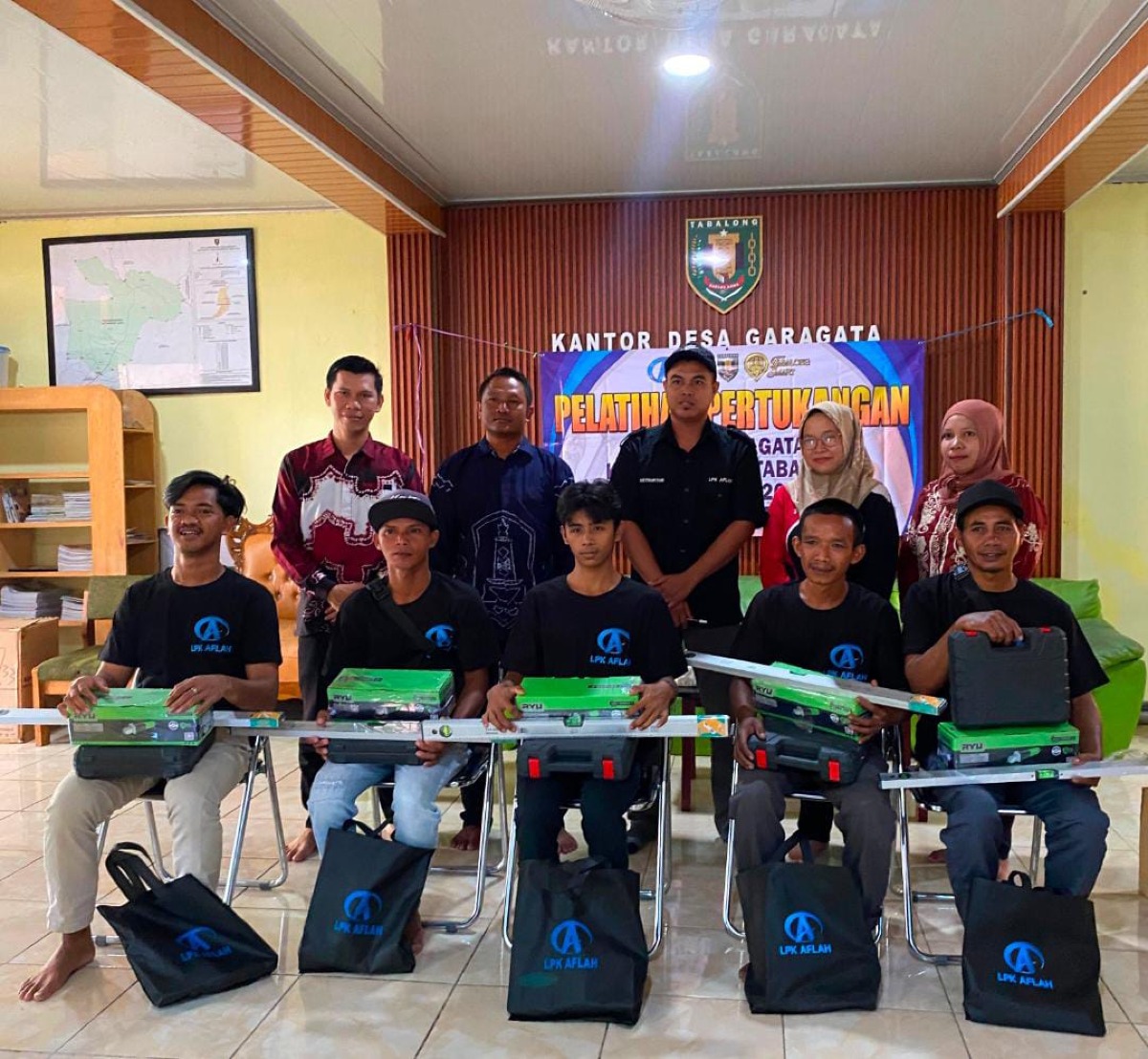 Pembukaan Pelatihan Pertukangan