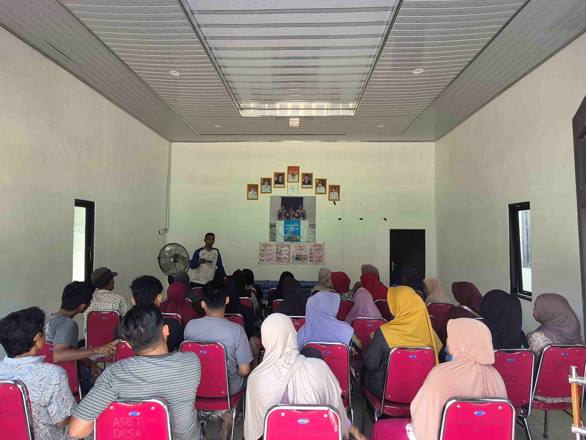 PERTEMUAN RUTIN WARGA DESA BAHUNGIN YANG MENDAPAT PKH