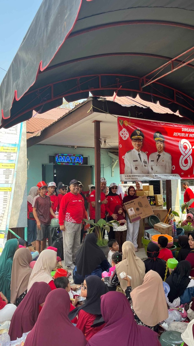 Jalan Sehat Dalam Rangka Memeriahkan HUT RI Ke-81