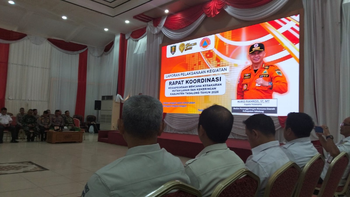 Pemerintah Desa Santuun Ikuti Rakor Kesiapsiagaan Bencana Karhutla dan Kekeringan Kabupaten Tabalong Tahun 2026