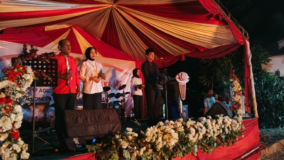 Malam Puncak HUT Ke-81 Kemerdekaan RI di Desa Masingai II Berlangsung Meriah dan Penuh Makna