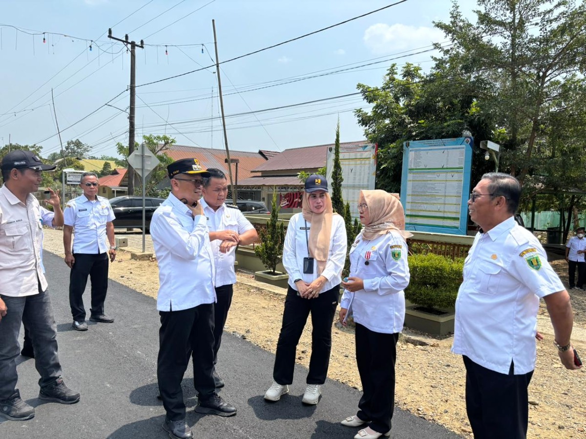 KUNJUNGAN BUPATI TABALONG KE DESA RIBANG